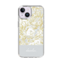 Slim Protection Case［ dazzlin - PaintFlower - Light Blue ］
