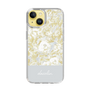 Slim Protection Case［ dazzlin - PaintFlower - Light Blue ］