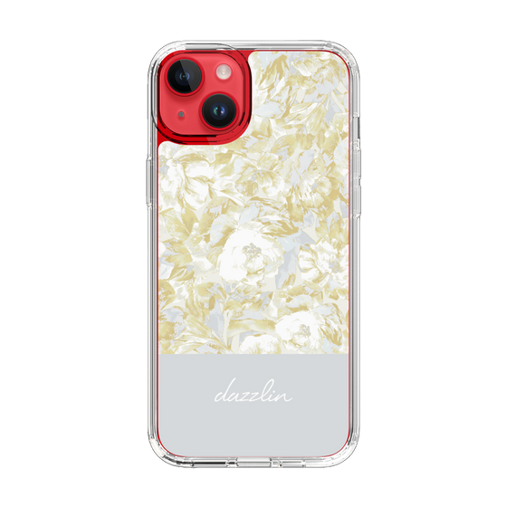 Slim Protection Case［ dazzlin - PaintFlower - Light Blue ］