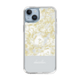 Slim Protection Case［ dazzlin - PaintFlower - Light Blue ］