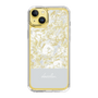 Slim Protection Case［ dazzlin - PaintFlower - Light Blue ］