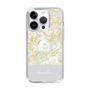 Slim Protection Case［ dazzlin - PaintFlower - Light Blue ］