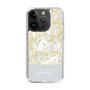 Slim Protection Case［ dazzlin - PaintFlower - Light Blue ］
