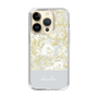 Slim Protection Case［ dazzlin - PaintFlower - Light Blue ］
