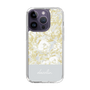 Slim Protection Case［ dazzlin - PaintFlower - Light Blue ］