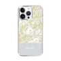 Slim Protection Case［ dazzlin - PaintFlower - Light Blue ］