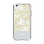 Slim Protection Case［ dazzlin - PaintFlower - Light Blue ］