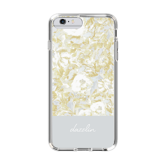 Slim Protection Case［ dazzlin - PaintFlower - Light Blue ］