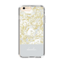 Slim Protection Case［ dazzlin - PaintFlower - Light Blue ］