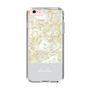Slim Protection Case［ dazzlin - PaintFlower - Light Blue ］