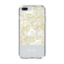 Slim Protection Case［ dazzlin - PaintFlower - Light Blue ］