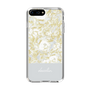 Slim Protection Case［ dazzlin - PaintFlower - Light Blue ］