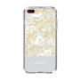 Slim Protection Case［ dazzlin - PaintFlower - Light Blue ］