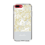 Slim Protection Case［ dazzlin - PaintFlower - Light Blue ］