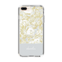 Slim Protection Case［ dazzlin - PaintFlower - Light Blue ］