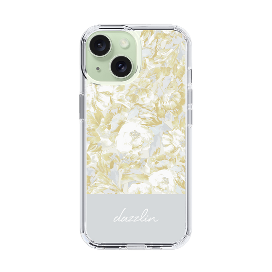 Slim Protection Case［ dazzlin - PaintFlower - Light Blue ］