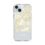 Slim Protection Case［ dazzlin - PaintFlower - Light Blue ］