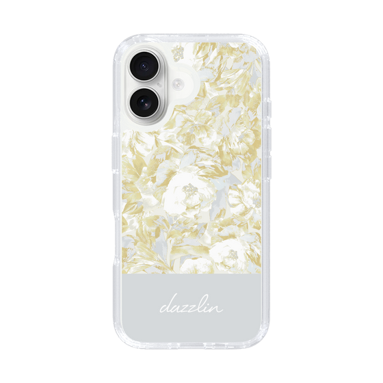 Slim Protection Case［ dazzlin - PaintFlower - Light Blue ］