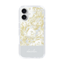 Slim Protection Case［ dazzlin - PaintFlower - Light Blue ］