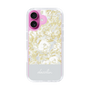 Slim Protection Case［ dazzlin - PaintFlower - Light Blue ］