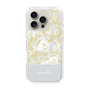 Slim Protection Case［ dazzlin - PaintFlower - Light Blue ］