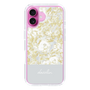 Slim Protection Case［ dazzlin - PaintFlower - Light Blue ］