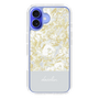 Slim Protection Case［ dazzlin - PaintFlower - Light Blue ］