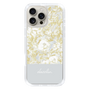 Slim Protection Case［ dazzlin - PaintFlower - Light Blue ］
