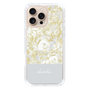 Slim Protection Case［ dazzlin - PaintFlower - Light Blue ］