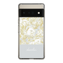 Slim Protection Case［ dazzlin - PaintFlower - Light Blue ］
