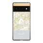 Slim Protection Case［ dazzlin - PaintFlower - Light Blue ］