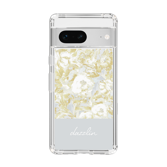 Slim Protection Case［ dazzlin - PaintFlower - Light Blue ］