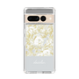 Slim Protection Case［ dazzlin - PaintFlower - Light Blue ］