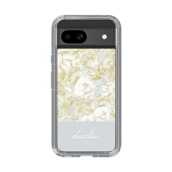 Slim Protection Case［ dazzlin - PaintFlower - Light Blue ］