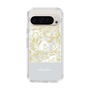 Slim Protection Case［ dazzlin - PaintFlower - Light Blue ］