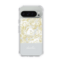 Slim Protection Case［ dazzlin - PaintFlower - Light Blue ］