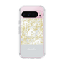 Slim Protection Case［ dazzlin - PaintFlower - Light Blue ］