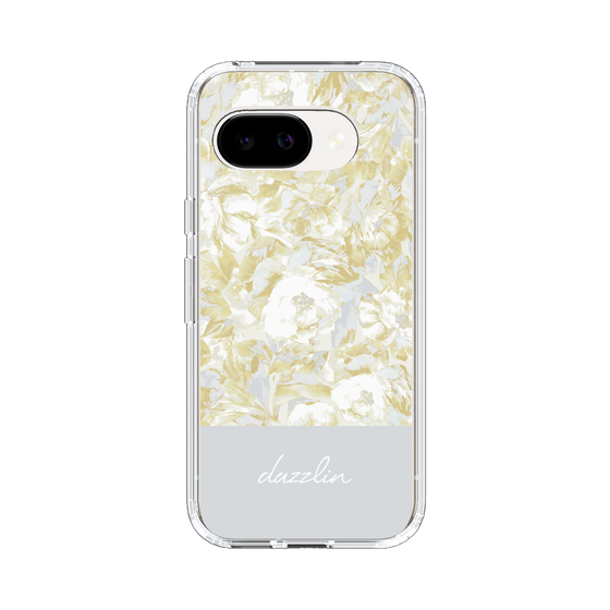 Slim Protection Case［ dazzlin - PaintFlower - Light Blue ］