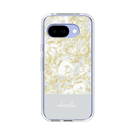 Slim Protection Case［ dazzlin - PaintFlower - Light Blue ］