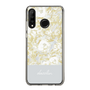 Slim Protection Case［ dazzlin - PaintFlower - Light Blue ］
