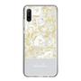 Slim Protection Case［ dazzlin - PaintFlower - Light Blue ］