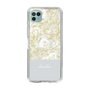 Slim Protection Case［ dazzlin - PaintFlower - Light Blue ］