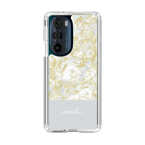 Slim Protection Case［ dazzlin - PaintFlower - Light Blue ］