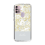 Slim Protection Case［ dazzlin - PaintFlower - Light Blue ］