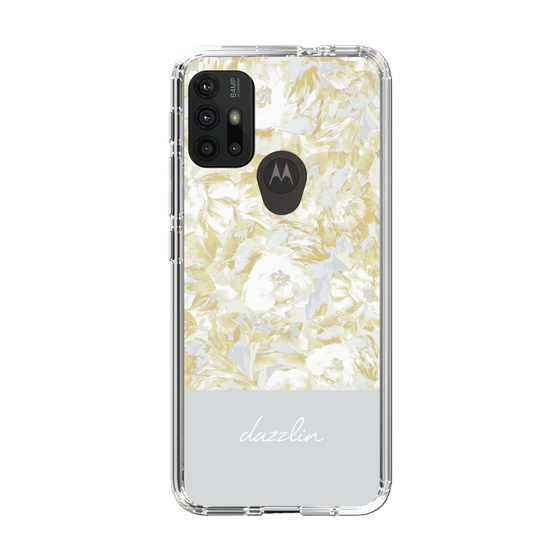 Slim Protection Case［ dazzlin - PaintFlower - Light Blue ］