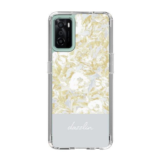 Slim Protection Case［ dazzlin - PaintFlower - Light Blue ］