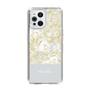 Slim Protection Case［ dazzlin - PaintFlower - Light Blue ］