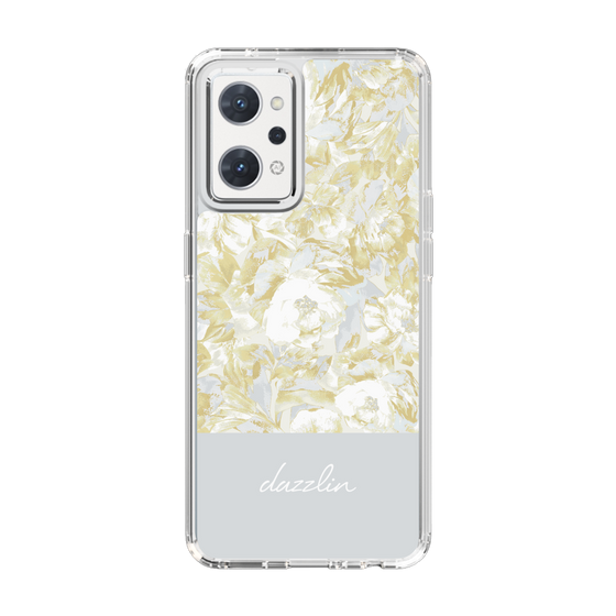 Slim Protection Case［ dazzlin - PaintFlower - Light Blue ］