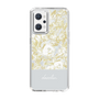 Slim Protection Case［ dazzlin - PaintFlower - Light Blue ］