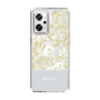 Slim Protection Case［ dazzlin - PaintFlower - Light Blue ］